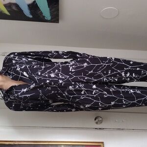 Rag And Bone  Black and White  Floral Jumpsuit 10